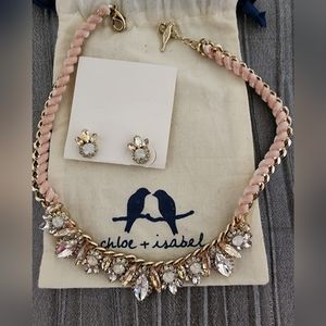 Chloe & Isabel "Jolie" necklace & earrings set